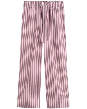 Tekla Striped Pajama Pants - Pink