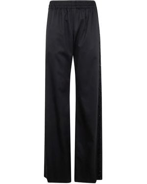 Golden Goose "Journey W's" Jogging Pant Britty Light Twill Wool W Embr - Blue