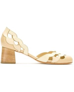 Sarah Chofakian Leather Circus Court Shoes - Multicolour