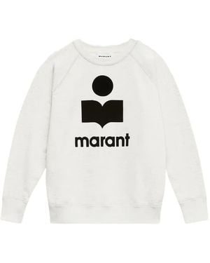 Isabel Marant Logo-Detail Sweatshirt - White