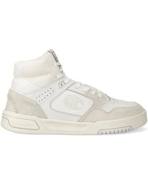 Champion Logo-Print Trainers - Natural