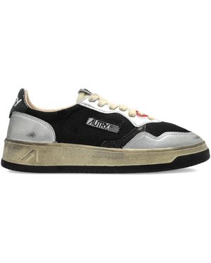 Autry Medalist Super Vintage Trainers - Black