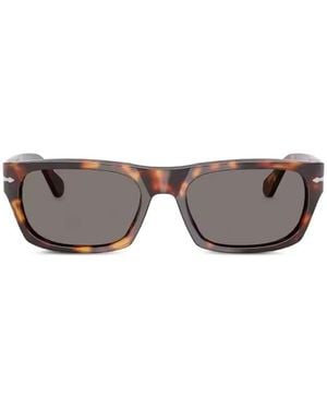 Persol Occhiali Da Sole Con Effetto Tartarugato - Grigio