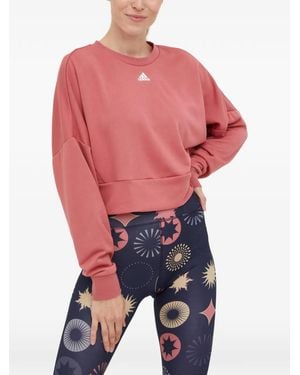 adidas Sweat À Manches Longues - Rouge