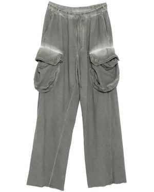 Julius Wide-Leg Trousers - Grey