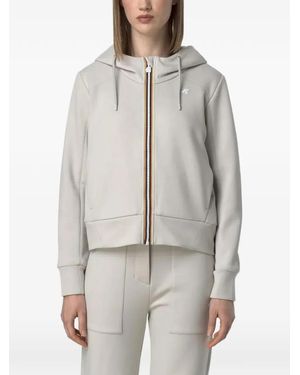 K-Way Divine Light Zip-Up Hoodie - Grey