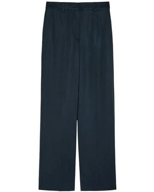 Reformation Button Pants - Blue