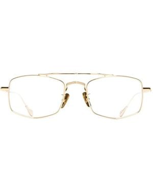 Cutler and Gross Gafas Con Montura Geométrica - Metálico