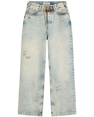 Scotch & Soda Acid-Wash Jeans - Blue