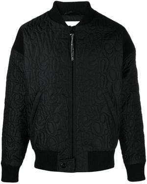 Vivienne Westwood Stripped Cyclist Jacket - Black