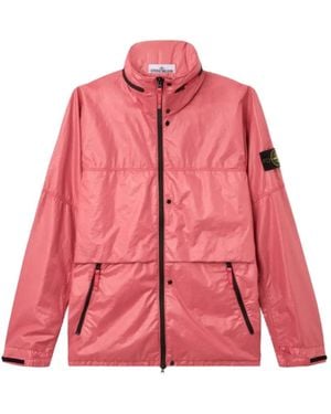 Stone Island Q100019 Light Nylon 3L-Tc Jacket - Pink