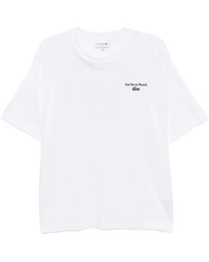 Lacoste Printed Jersey T-Shirt - White