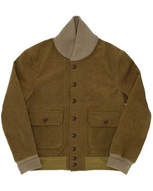 Fortela Chaqueta Bómber Reagan De Lana - Verde