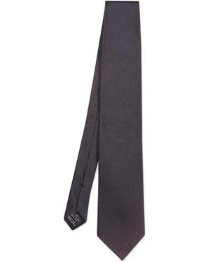 Tom Ford Micro-Patterned Silk Tie - Blue