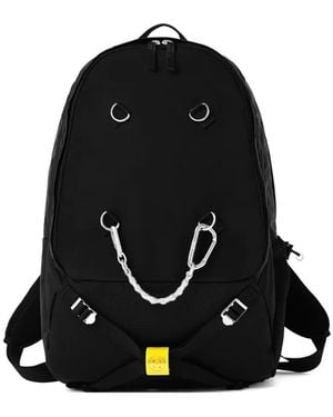 Porter-Yoshida and Co Chain-Detail Backpack - Black