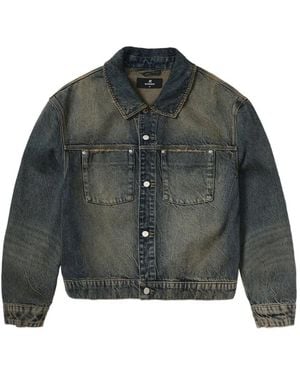 Represent Denim Trucker Jacket - Green