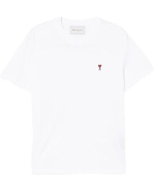 Ami Paris Ami De Coeur T-Shirt - White
