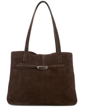 Vagabond Shoemakers Mid Cannes Suede Tote Bag - Brown