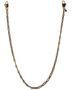 Dolce & Gabbana Link-Chain Bag Accessory - Metallic