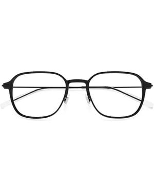 Montblanc Occhiali Con Montatura Geometrica - Nero