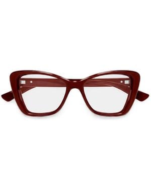 Gucci Cat-Eye Frame Glasses - Red