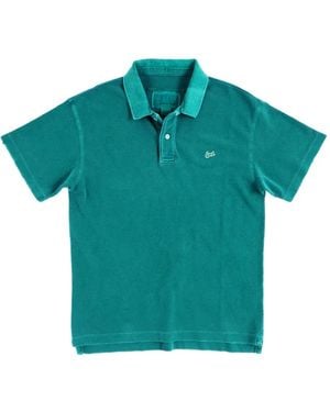ERL Kurzärmeliges Poloshirt - Grün