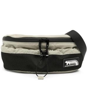 Maison Kitsuné Flash Fox Belt Bag - Black
