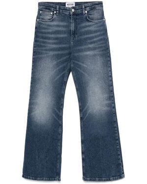 Moschino Vaqueros con efecto desgastado - Azul