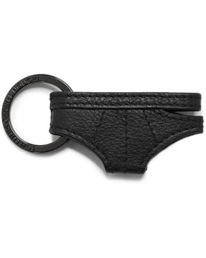 Louis-Gabriel Nouchi Brief-Motif Keyring - Black