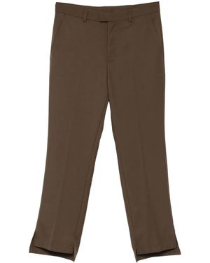 Notrainproof Pressed-Crease Pants - Brown