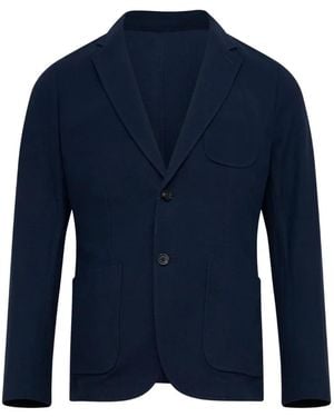Rag & Bone Skeleton Two-Button Single-Breasted Blazer - Blue