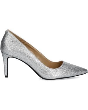 MICHAEL Michael Kors 80Mm Pointed-Toe Heeled Court Shoes - Metallic
