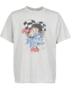 Earthling Collective Betty Boop Graphic-Print T-Shirt - White