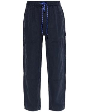 Rag & Bone Drawstring-Waist Cargo Trousers - Blue