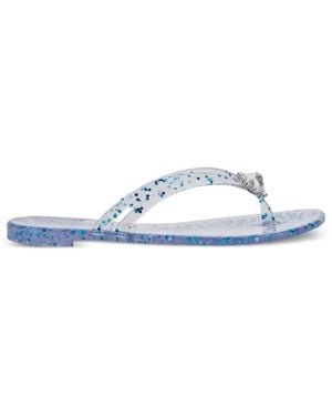 Casadei Embellished Flip-Flops - White
