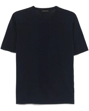 Roberto Collina Cotton T-Shirt - Blue