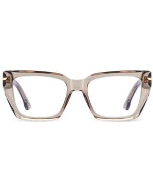 Victoria Beckham Cat-Eye Glasses - Gray