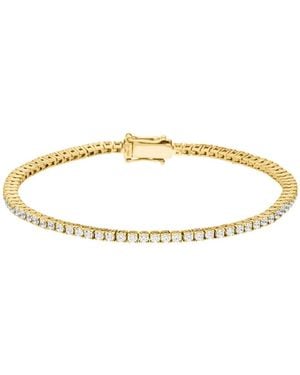 VEYNOU 18Kt Diamond Tennis Bracelet - Metallic