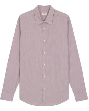 Fursac Striped Long-Sleeve Shirt - Purple