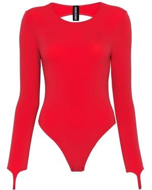 ANDREADAMO Body Aderente - Rosso