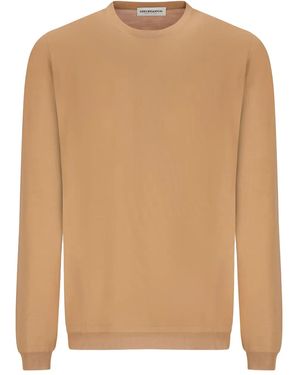 GOES BOTANICAL Tubular Crewneck Jumper - Brown
