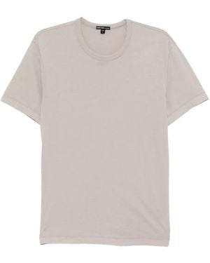 James Perse Brushed Lotus Tシャツ - ホワイト