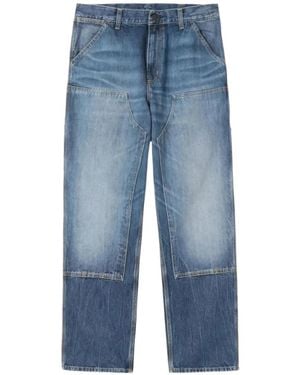 Carhartt Double Knee Trousers - Blue