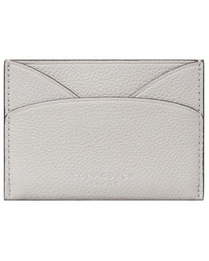 Tory Burch Romy Flat Card Case - Grey