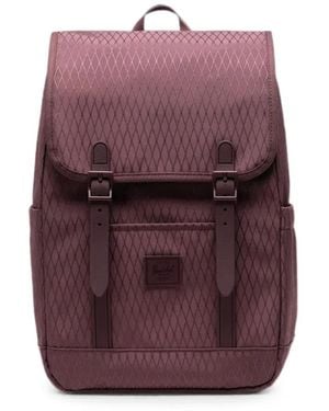 Herschel Supply Co. Small Retreat Diamond-Quilted 17L Backpack - Purple