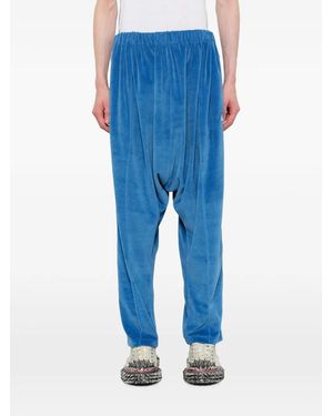 Doublet Elasticated-Waist Track Pants - Blue
