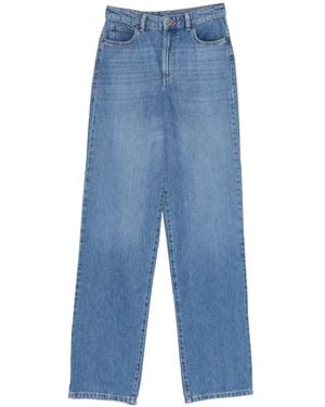 Emporio Armani J4B Straight-Leg-Jeans - Blau