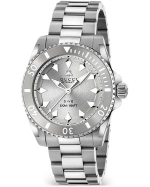 Gucci Dive 40Mm Watch - Grey