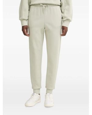 ARMANI EXCHANGE Logo-Patch Track Pants - Natural