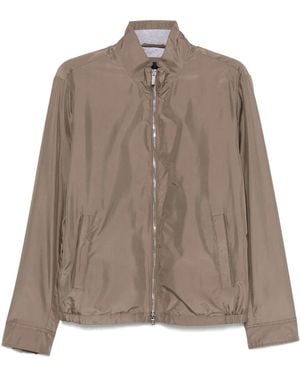 Paul & Shark Jacke Aus Seide - Braun